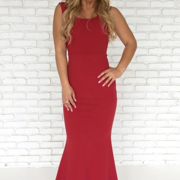 Backless Bow Maxi Dress - Picture 2 of 2